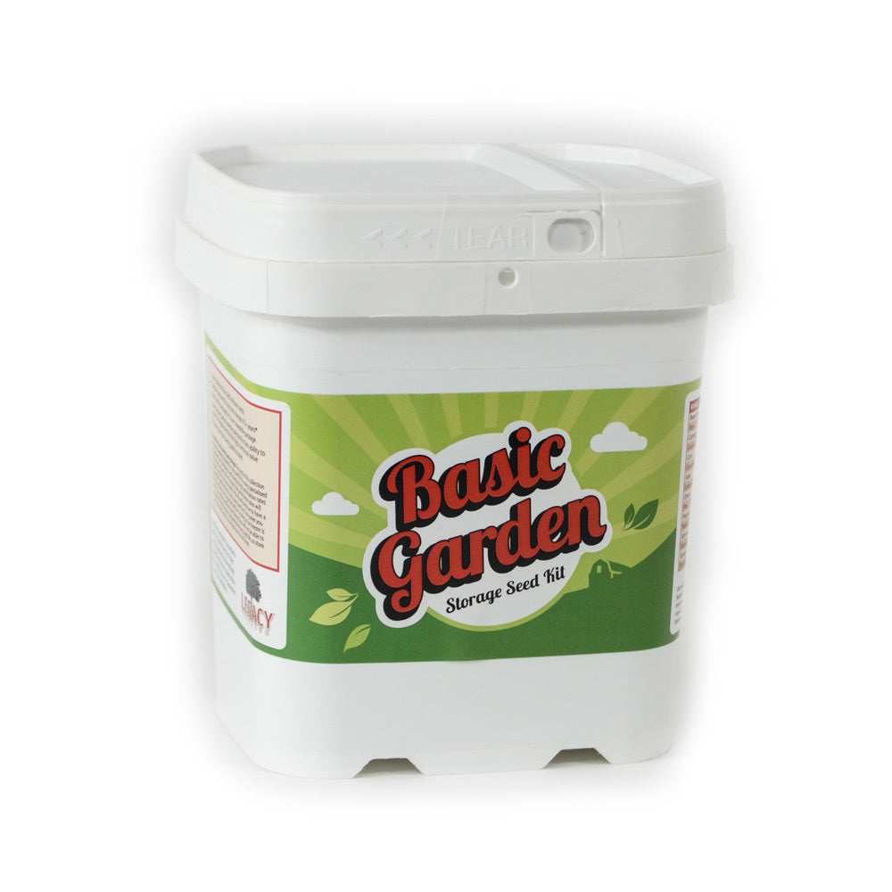 Basic Vegetable Garden Non-Hybrid Seed Kit