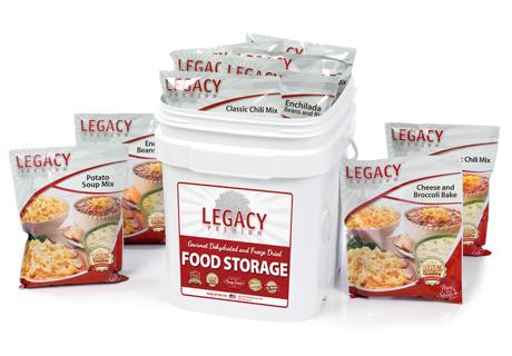 60 Serving Gluten Free Entree Bucket