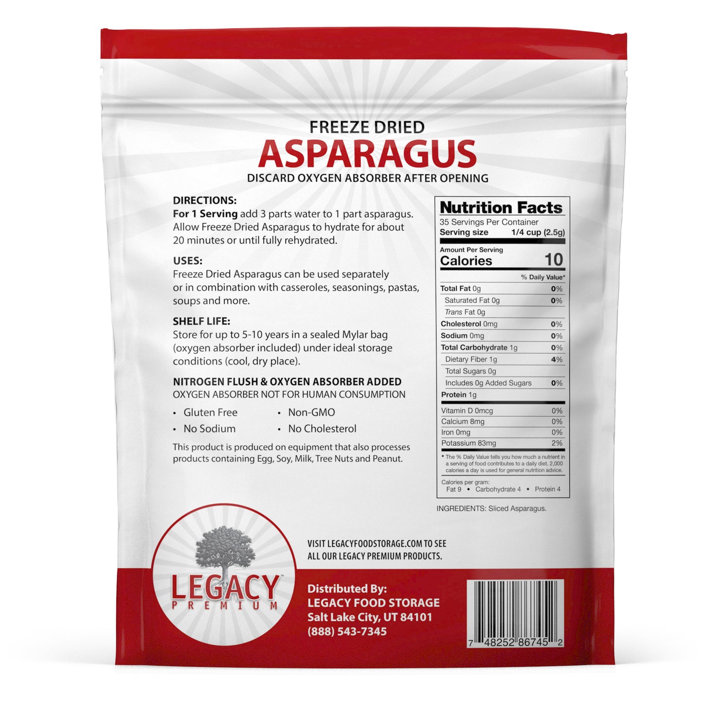 Freeze Dried Asparagus