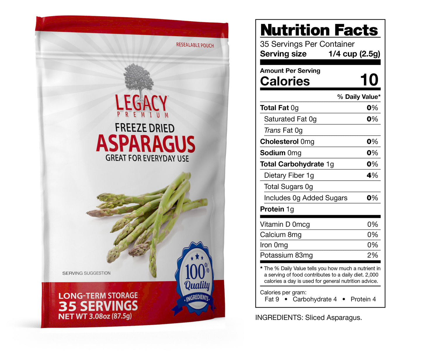 Freeze Dried Asparagus