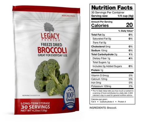 Freeze Dried Vegetable Variety Pack