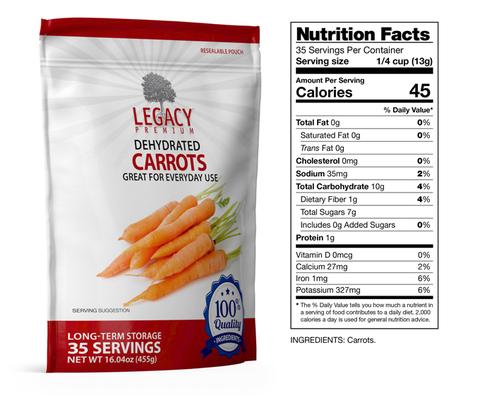 Freeze Dried Vegetable Variety Pack