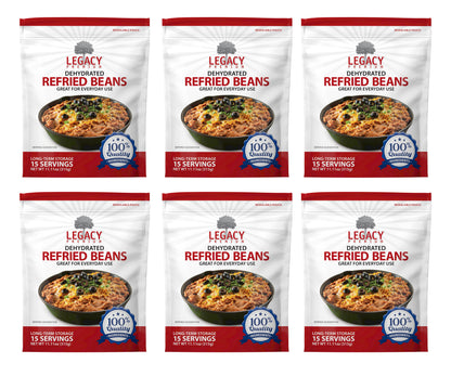 15 Serving Freeze Dried Refried Beans