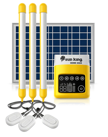 Sun King Home 200X - Solar Lights System, PowerBank, USB Charger