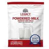 40 Serving Powdered Milk Pouch