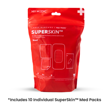 SuperSkin Large Bandage 10 Pack